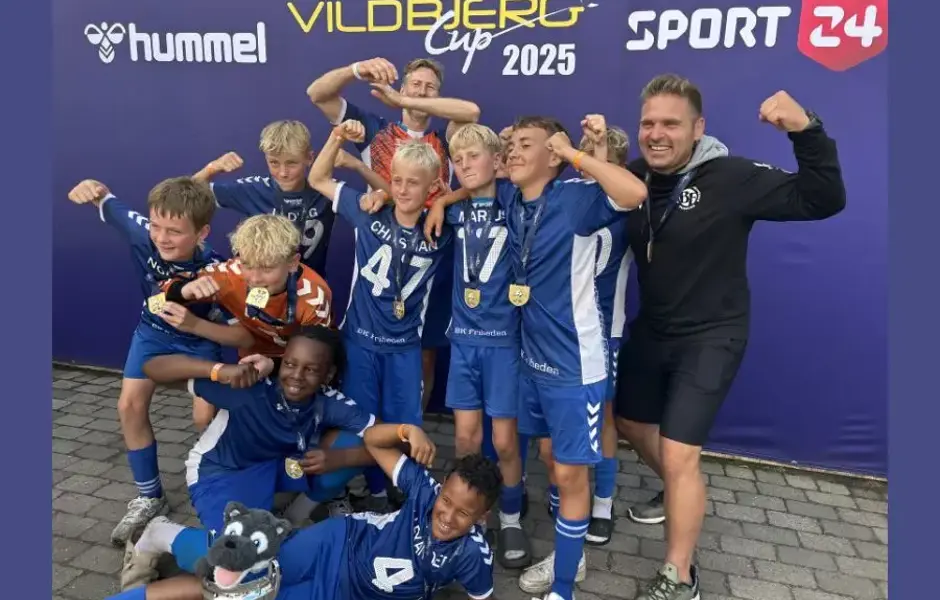 BK Frihedens U13 Drenge Vinder Guld Til Vildbjerg Cup